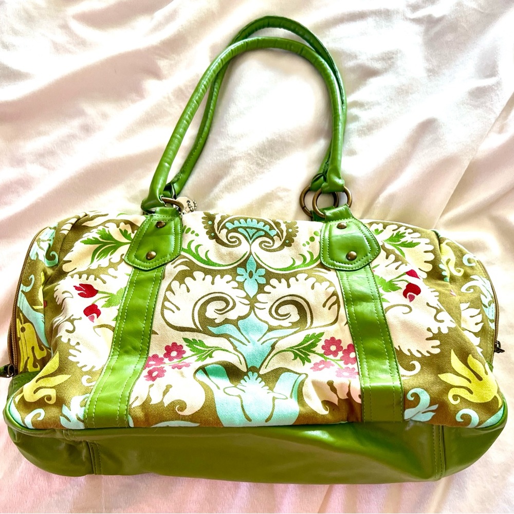Vintage Lulu bowling bag tote
